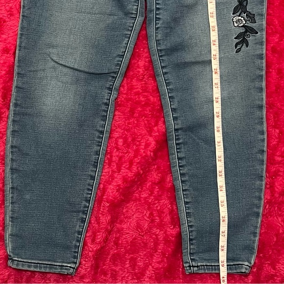 Ladies maternity 10 a:glow jegging embroidery flowers pants - Picture 15 of 15